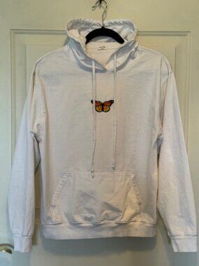 John Galt Brandy Butterfly Hoodie sz S